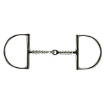 Coronet Stainless Steel Dee Large Corkscrew Snaffle Bit
