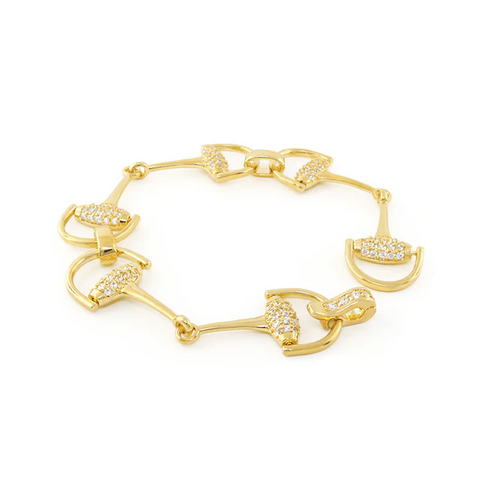 Lauren G Adams Equestrian Bit Bracelet