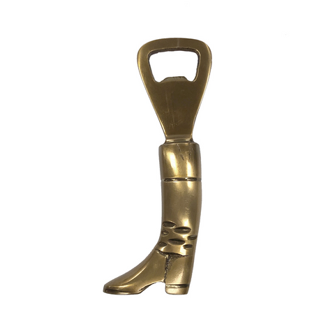 Madison Bay Co. 5-1/4" Antiqued Brass Equestrian Riding Boot Bottle Opener