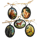 Madison Bay Co. 5 Paint-By-Number Style Horse Ornaments