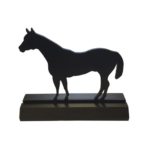 Madison Bay Co. 7-1/4" Standing Horse Double Sided Wooden Silhouette