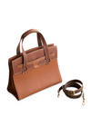 Oakbark and Chrome Stable Tote