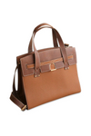 Oakbark and Chrome Stable Tote