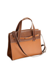 Oakbark and Chrome Stable Tote