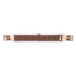 Perri's Leather Brown Nylon Fleece Girth