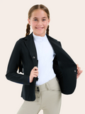 RJ Classics Girls' Addison Air Jr. Blue Label Mesh Show Coat