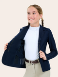 RJ Classics Girls' Addison Air Jr. Blue Label Mesh Show Coat