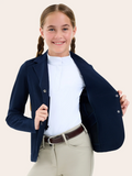 RJ Classics Girls' Addison Air Jr. Blue Label Mesh Show Coat