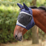 Shires FlyGuard Pro Fine Mesh Fly Mask with Ears & Open Forelock