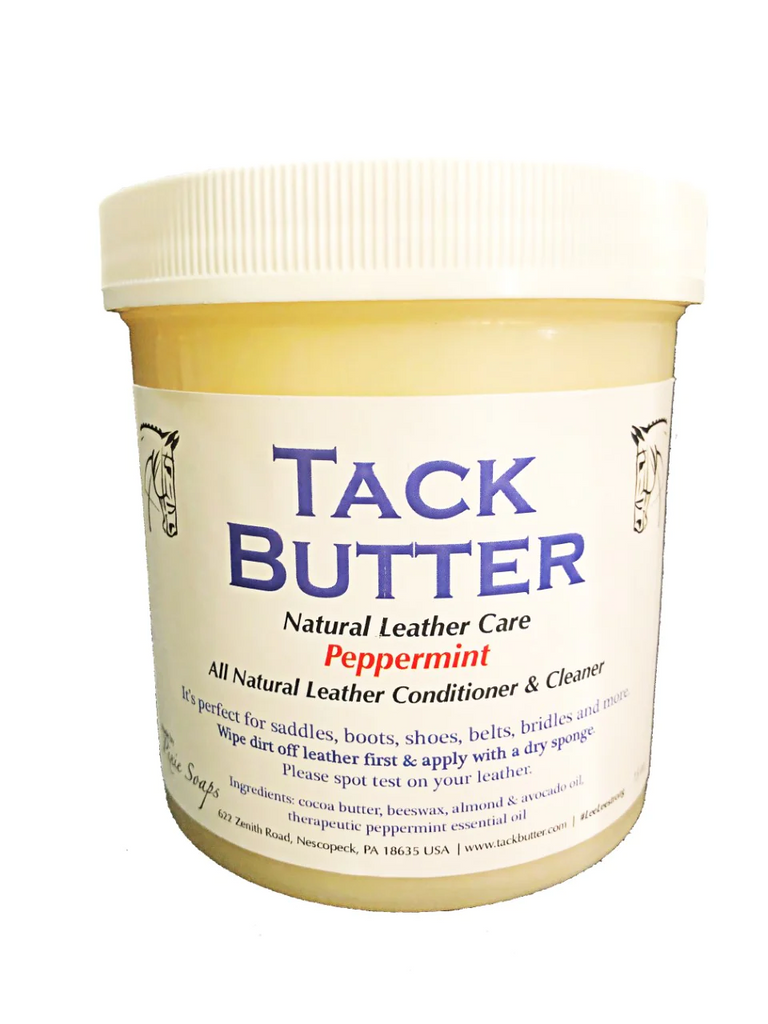 Tack Butter® Peppermint Natural Leather Cleaner & Conditioner