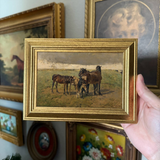 Vintage Inspired Print with Frame