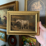 Vintage Inspired Print with Frame