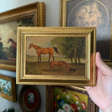 Vintage Inspired Print with Frame