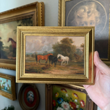 Vintage Inspired Print with Frame