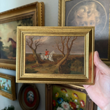 Vintage Inspired Print with Frame