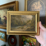 Vintage Inspired Print with Frame