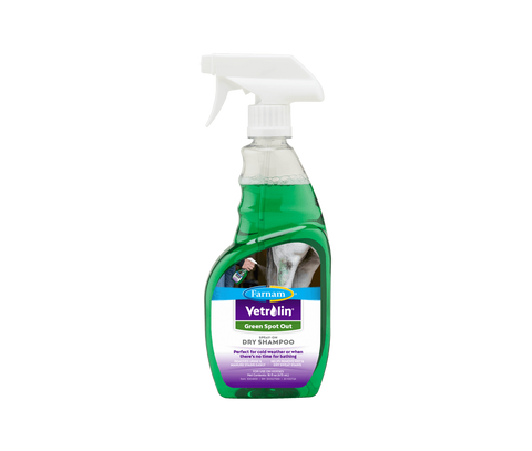 Vetrolin Green Spot Out Spray on Dry Clean Shampoo