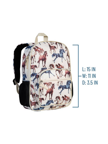 Wildkin Horse Dreams Recycled Eco Backpack