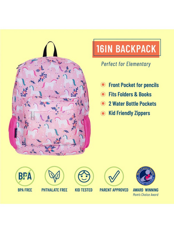 Wildkin Magical Unicorns 16 Inch Backpack