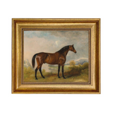 Madison Bay Co. A Bay Hunter Vintage Painting Print on Canvas 8"X10"