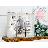 Dark Horse Dream Designs 20 oz. Tumbler