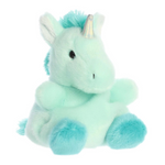 5" Plush Pal Unicorn Bluebell Palm Pals Plush Stuffed Animal