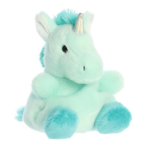 5" Plush Pal Unicorn Bluebell Palm Pals Plush Stuffed Animal