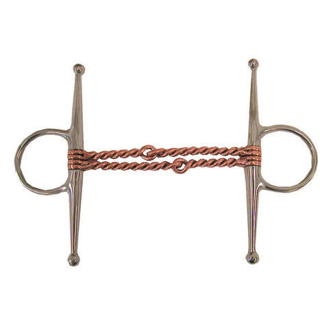Coronet Stainless Steel Full Cheek Double Copper Twisted Wire 5"