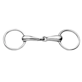 Korsteel Loose Ring Hollow Mouth Snaffle Bit