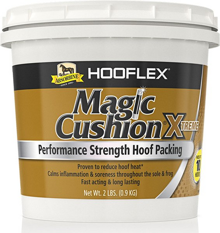 Absorbine Hooflex Magic Cushion Xtreme Performance Strength Horse Hoof Packing, 2-lb tub By Absorbine