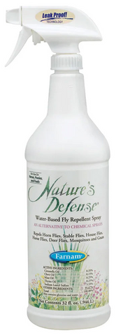 Farnam Nature's Defense Water-Based Fly Repellent - Quart