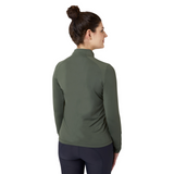 B Vertigo Sidney Women's Long Sleeve Ventilated Half Zip Shirt