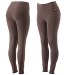 Horze Alyssa Womens High Waist UV Pro Knee Patch Tights