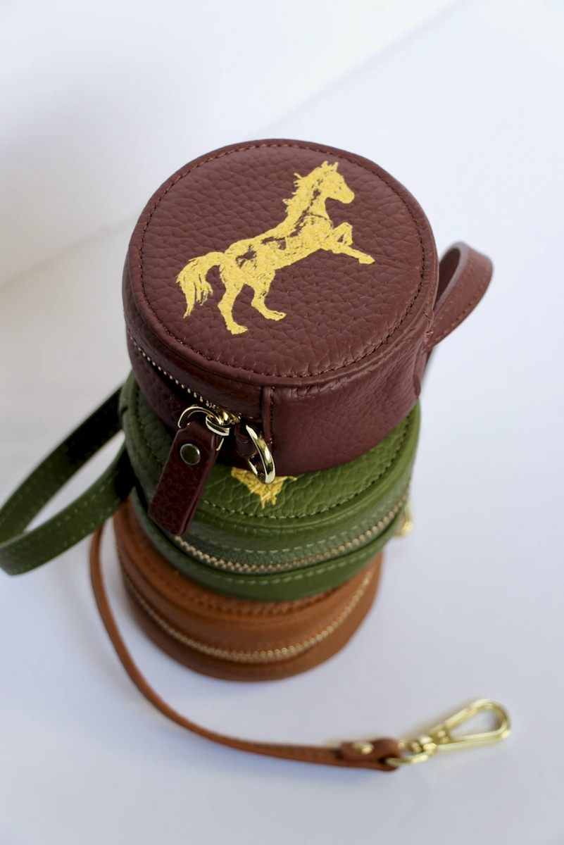 Oakbark and Chrome Accessory Keeper – Equitique-USA