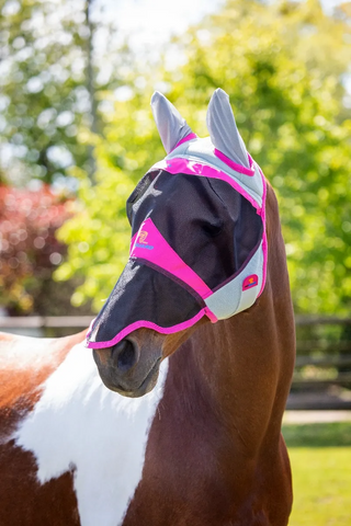 Shires Air Motion Fly Mask with Ears and Nose